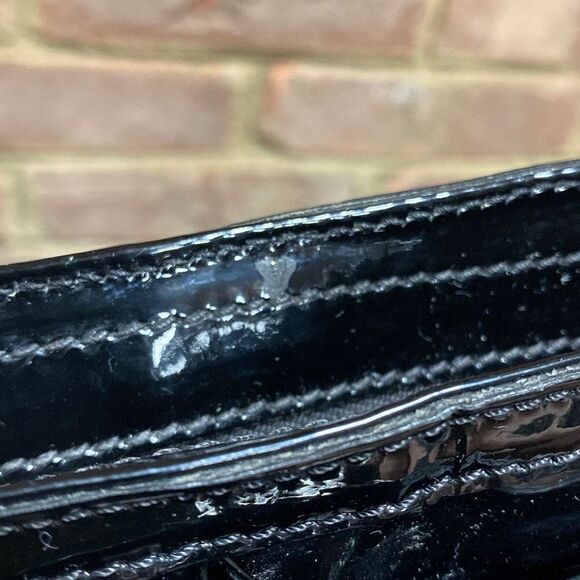 Burberry Patent Leather Buckle Small Shoulder Bag - Picture 7 of 15